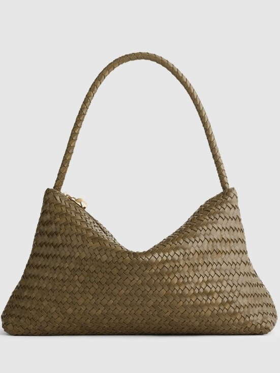 Madewell Handbags - NWT Madewell Signature Woven Zip-Top Shoulder Bag